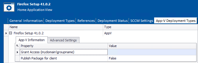App-V Deployment Data